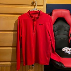 Nike Dri-Fit cotton quarter zip pullover